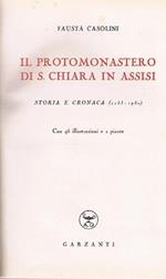 Il Protomonastero Di S. Chiara In Assisi