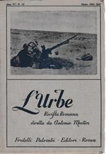 L' urbe. Rivista Romana. Anno VI. N° 10 Ottobre 1941. XIX