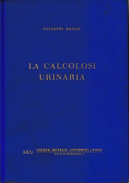 La calcolosi urinaria