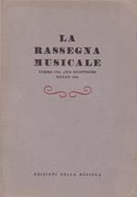 La Rassegna Musicale. Anno XVIII. N. 1. Gennaio 1948