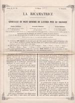 La ricamatrice. Giornale di ogni genere di lavoro (.). 15 Marzo 1851