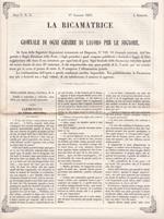 La ricamatrice. Giornale di ogni genere di lavoro (.). 17 Gennaio 1851