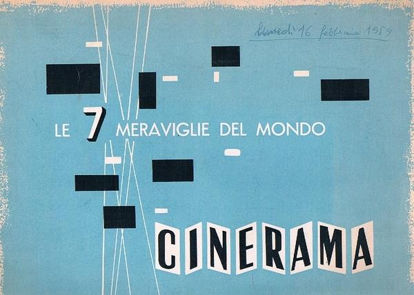 Le 7 Meraviglie Del Mondo. Cinerama