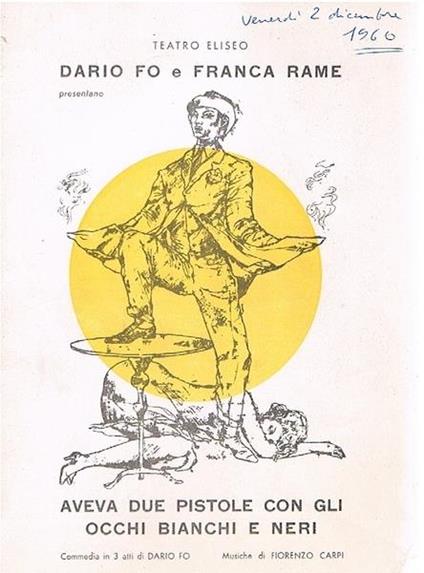Aveva Due Pistole Con Gli Occhi Bianchi E Neri - copertina