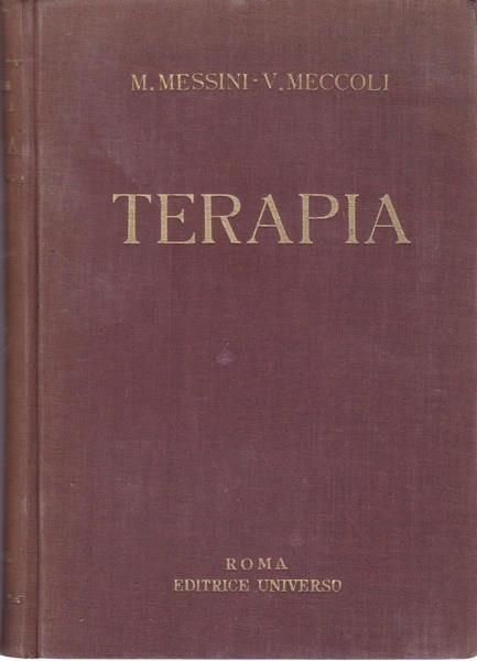 Compendio di terapia delle malattie interne - Mariano Messini - copertina