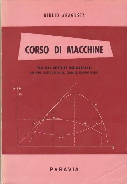 Corso di macchine - Giulio Aragusta - copertina