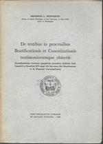 De testibus in processibus beatificationis et canonizationis testimoniorumque obiectis