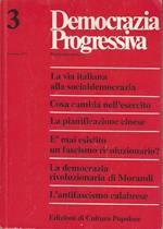 Democrazia Progressiva. Rivista Trimestrale. Novembre 1975 N. 3