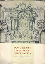 Documenti Pontifici Sul Teatro