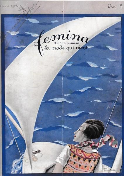 Femina. Agosto 1926 - copertina