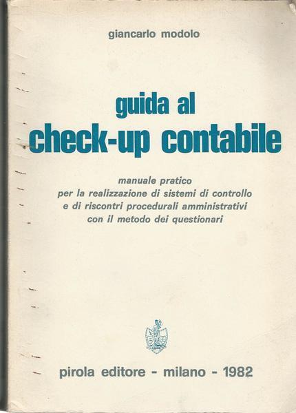 Guida Al Check Up Contabile - Giancarlo Modolo - copertina