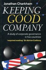 Keeping good company - A study of corporate governance in five countries