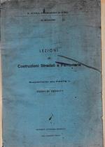 Lezioni di Costruzioni stradali e Ferroviarie. Supplemento alla parte II