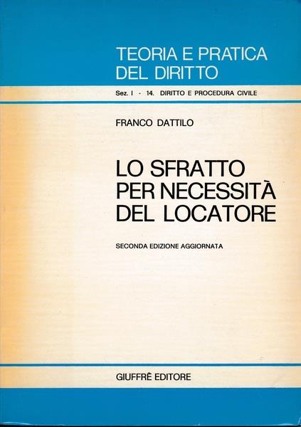 Lo sfratto per necessità del locatore
