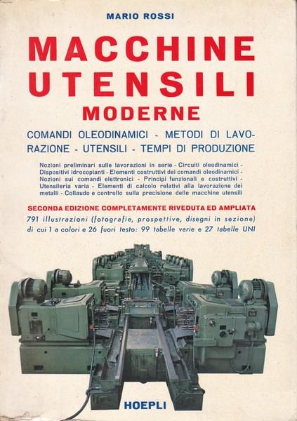 Macchine utensili moderne