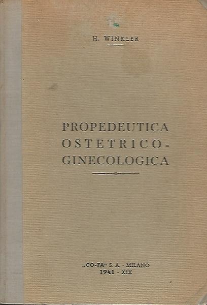 Propedeutica Ostetrico-Ginecologica