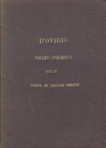 Proprietà Fondamentali Delle Curve Di Second'Ordine