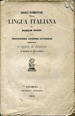 Regole elementari della Lingua Italiana