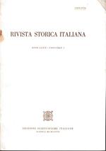 Rivista storica italiana. Anno LXXIX Fasc. I Estratto