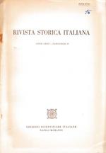 Rivista storica italiana. Anno LXXV Fasc. II Estratto
