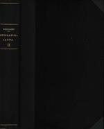 Storia della Letteratura Latina da Tiberio a Giustiniano