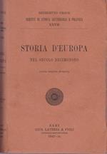 Storia d'Europa nel secolo decimonono
