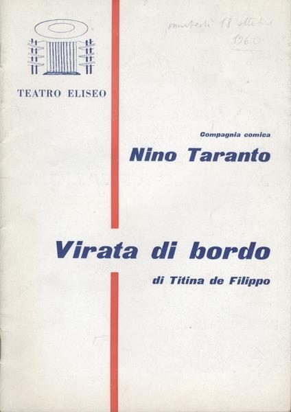 Virata Di Bordo - copertina