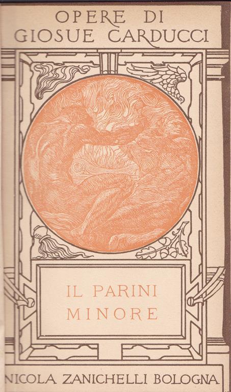 Opere. XIII. Studi su Giuseppe Parini. Il Parini minore - Giosuè Carducci - copertina