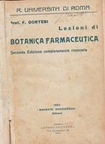Lezioni di botanica farmaceutica