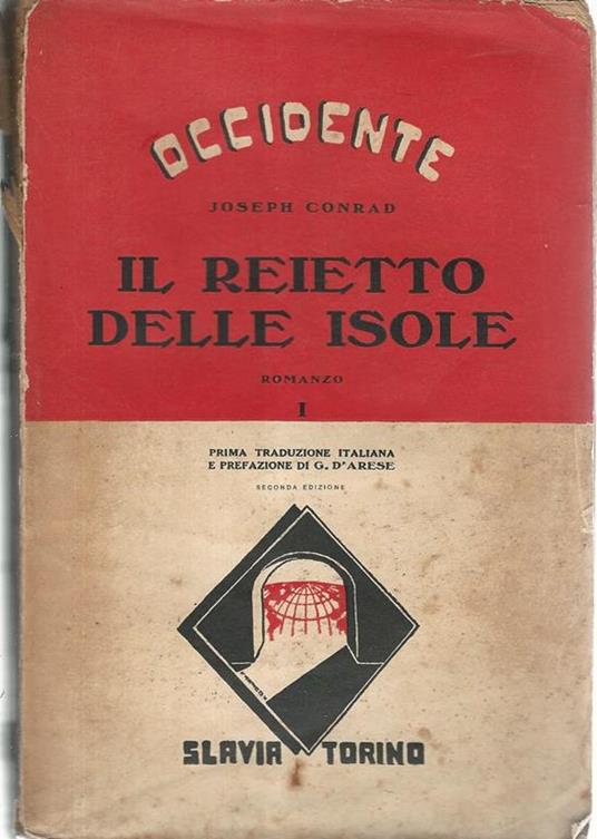 reietto delle isole. 1 - Joseph Conrad - copertina