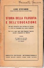 Storia della filosofia e dell'educazione