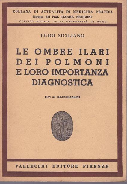 ombre ilari dei polmoni e loro importanza diagnostica - Luigi Siciliano - copertina