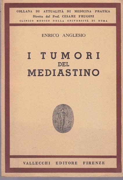 tumori del mediastino - Enrico Anglesio - copertina