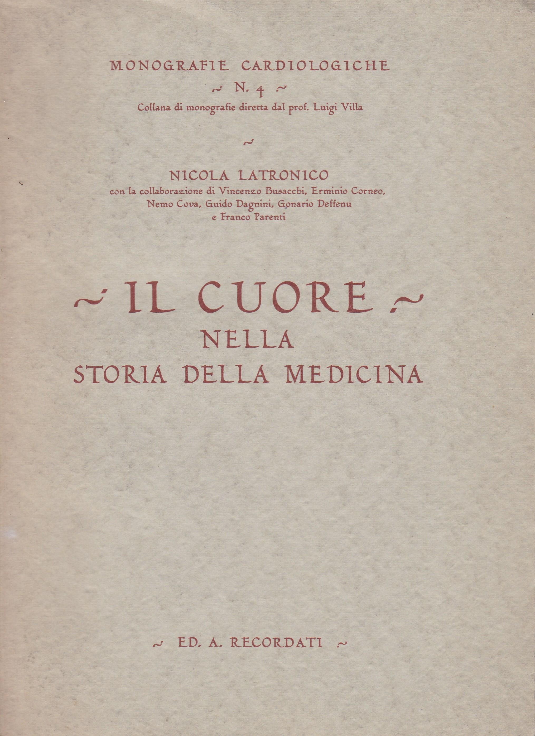 cuore nella storia della medicina