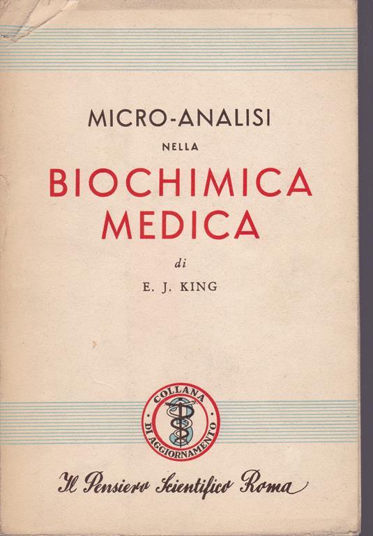 Micro - analisi nella biochimica medica - copertina