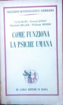 Come funziona la psiche umana - copertina