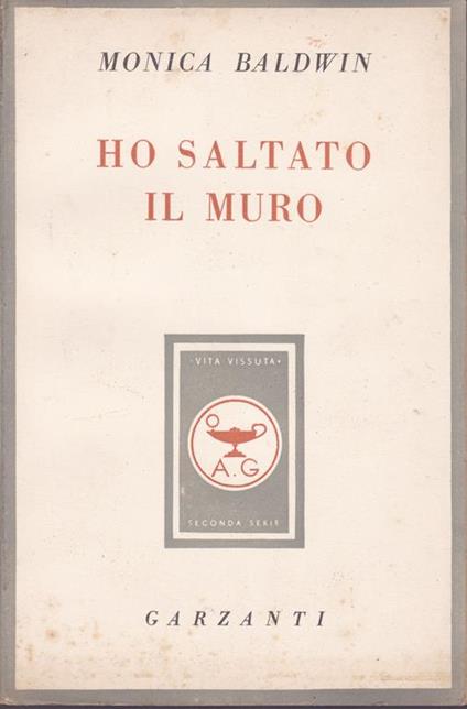 Ho saltato il muro - Monica Baldwin - copertina