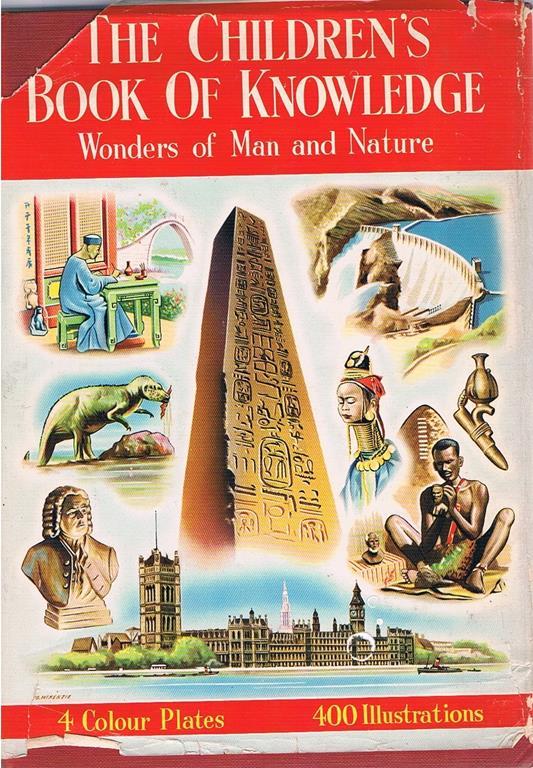 children's books of knowledge. Wonder of man and nature - copertina