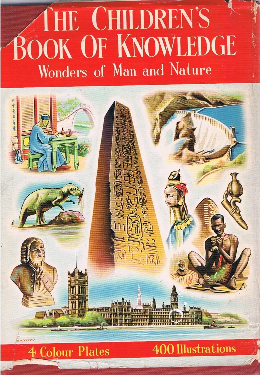 children's books of knowledge. Wonder of man and nature