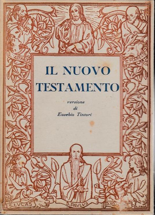 Nuovo Testamento - E. Tintori - copertina