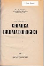 Risssunto delle lezioni di Chimica bromatologica