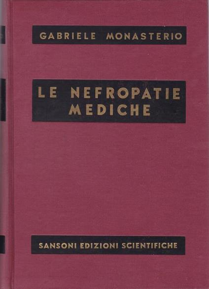nefropatie mediche - Gabriele Monasterio - copertina