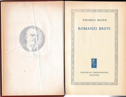 Romanzi brevi - Thomas Mann - copertina