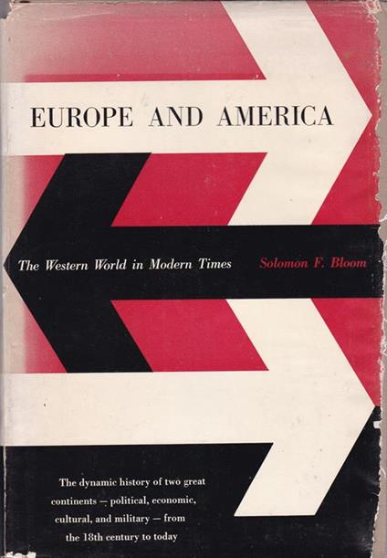 Europe and America. The Western World in Modern Times - copertina
