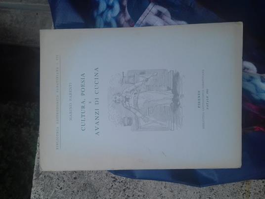 Cultura, poesia e avanzi di cucina - Marino Parenti - copertina