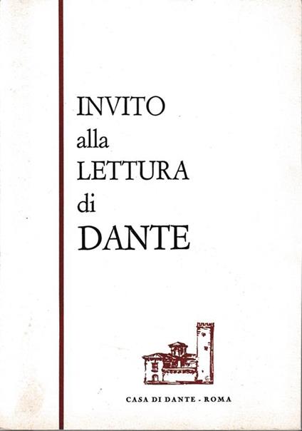 Invito alla lettura di Dante. Corso per docenti di scuola primaria - Salvatore Accardo - copertina