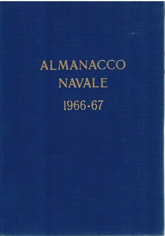 Almanacco navale 1966-67 - Giorgio Giorgerini - copertina