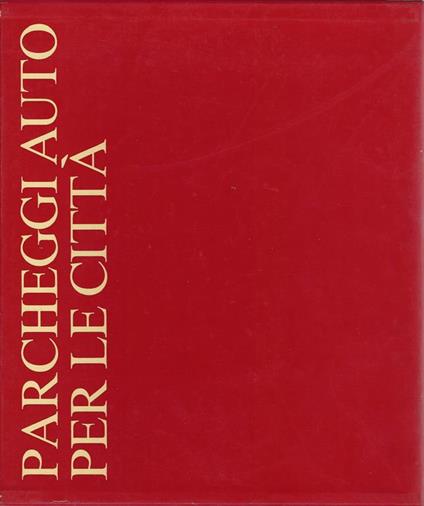 Parcheggi auto per le città - copertina
