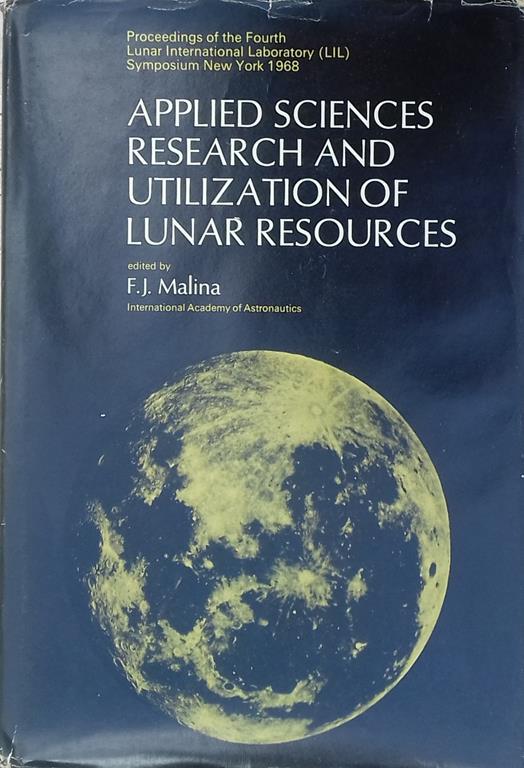 Applied Sciences Research and Utilization of Lunar Resources - copertina
