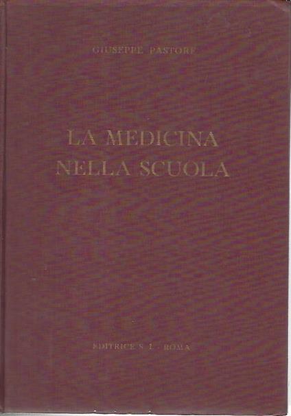 medicina nella scuola - Giancarlo Pastore - copertina